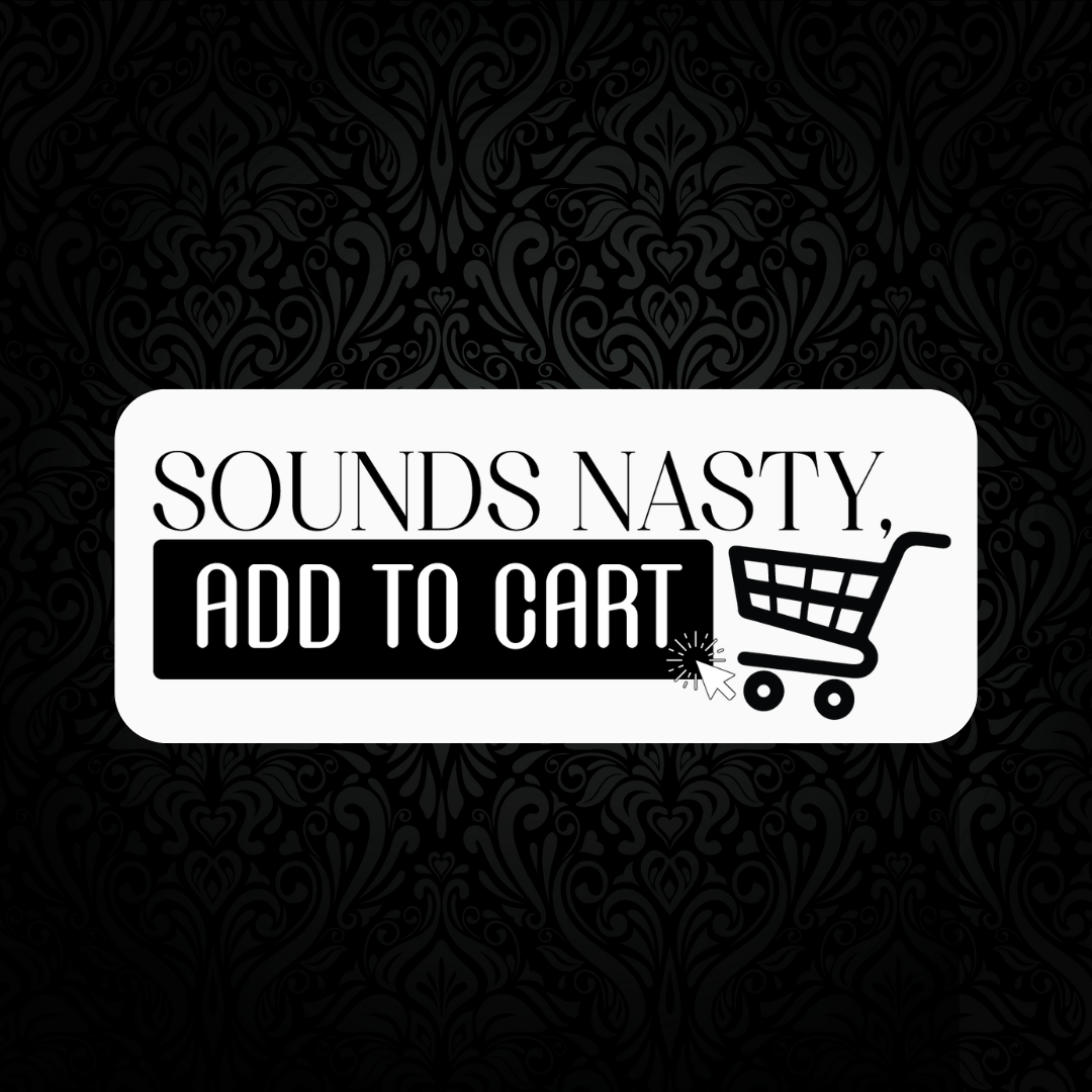 Add To Cart Vinyl Sticker